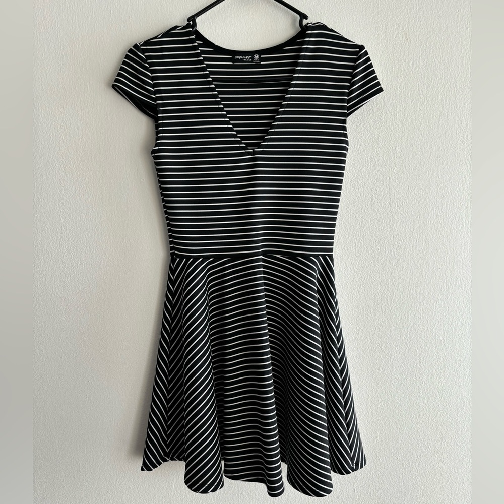 Women’s Stripe Midi Dress